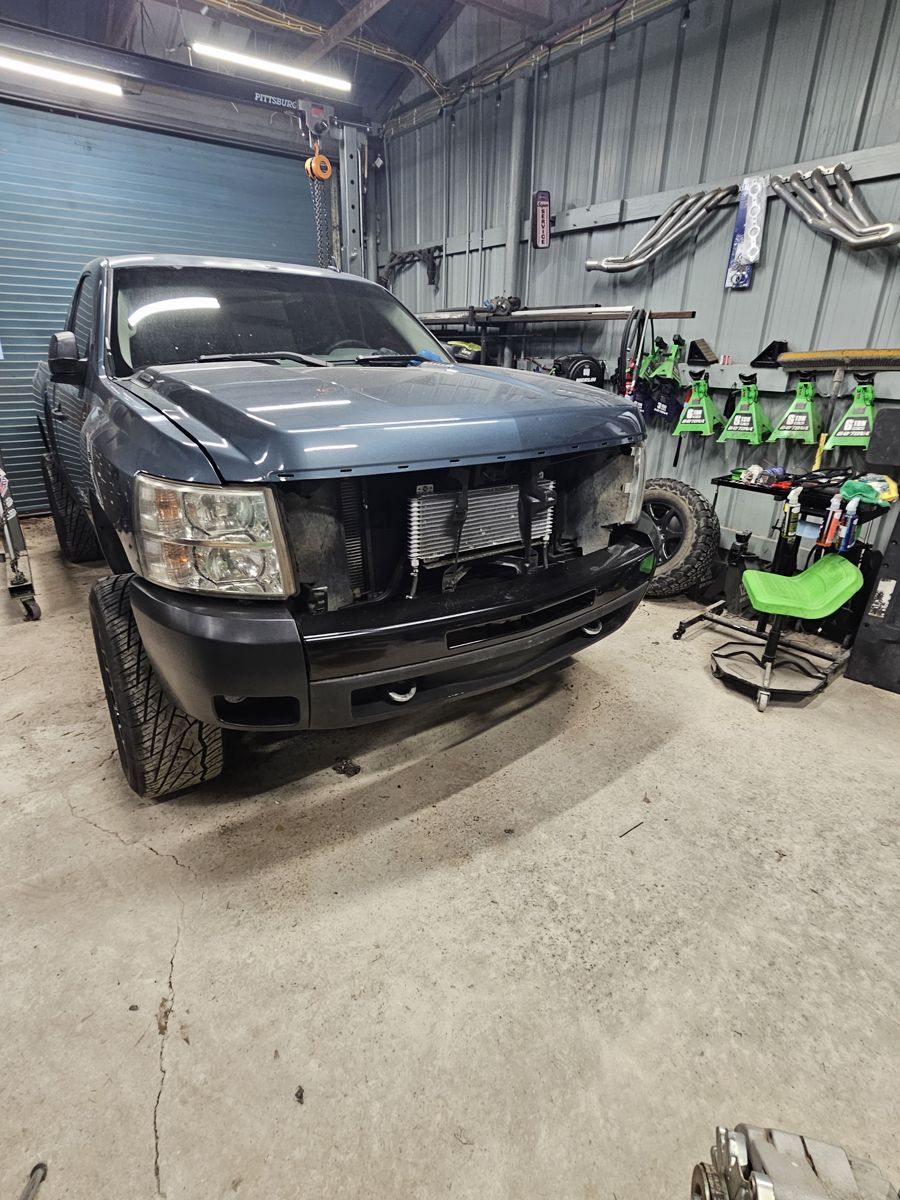 Front end apart