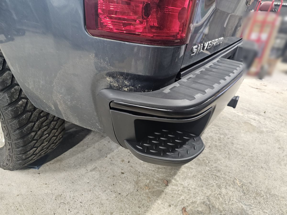2014-2018 1500 rear bumper, driver corner