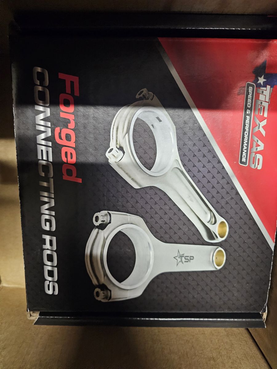Texas Speed forged connecting rods box