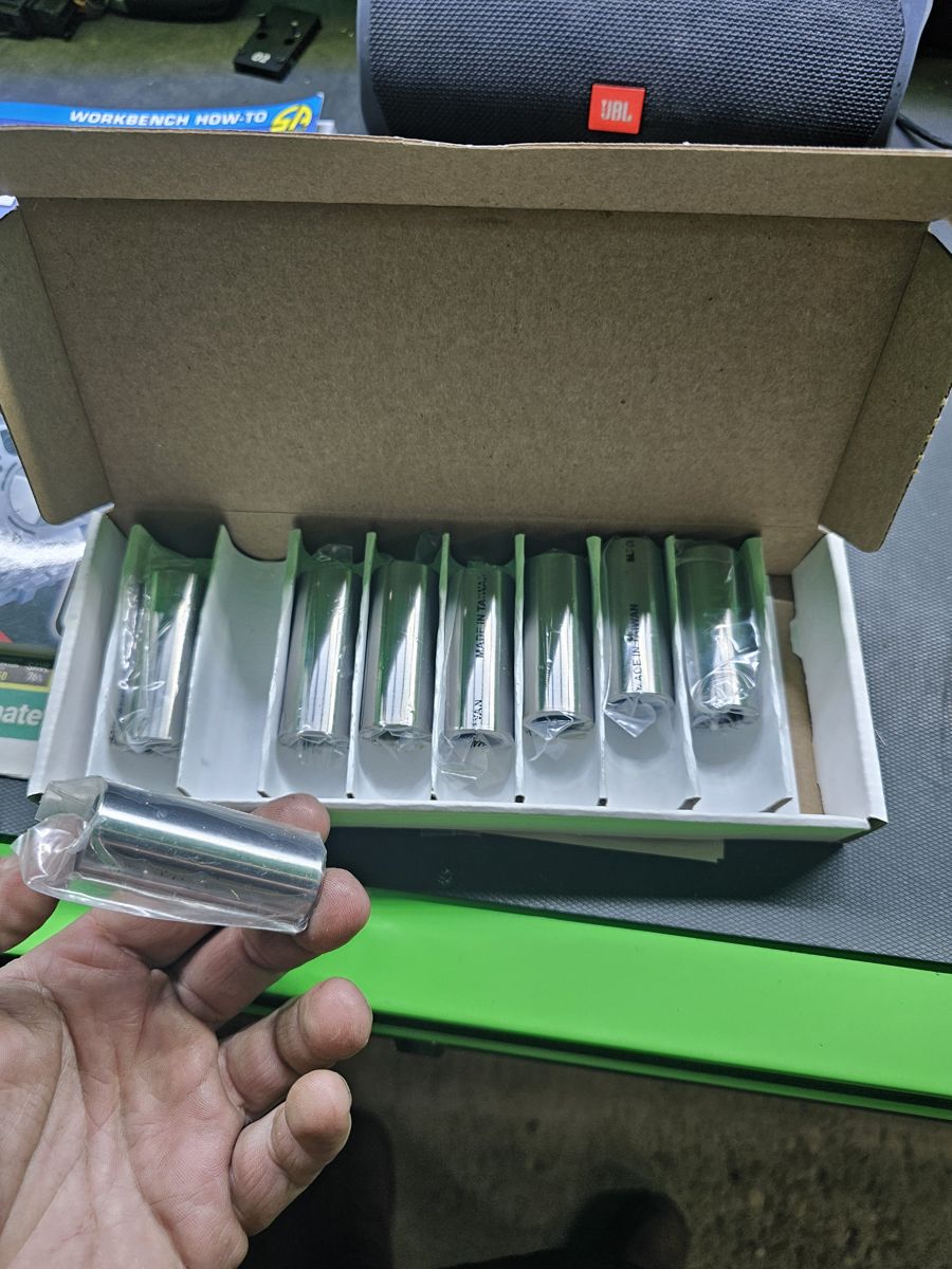Wrist pins out of the box
